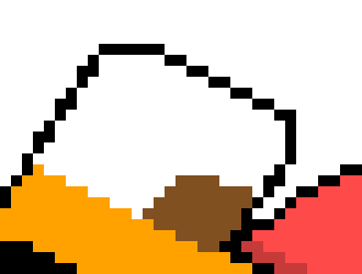 [5b2f3e] White haired person: -sitting on a bench, which is near the Aikawa castle-