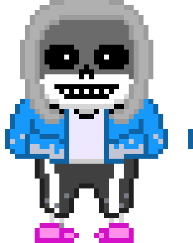 [071788]  sad changed grin dusttale sans sprite