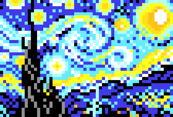 [b2b93b] Starry Night 1