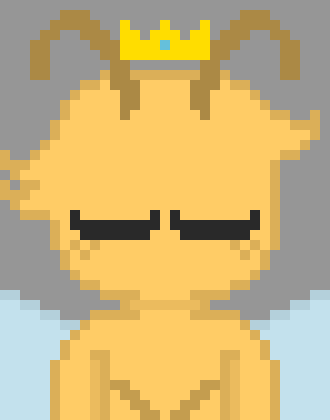 [4fbda4] lays down for a bee nap*nap time-bobee