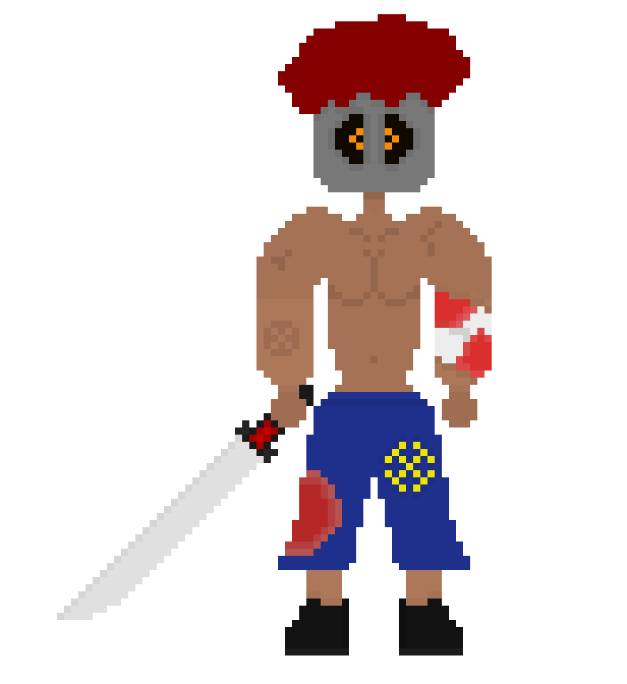 [6310ac] *It practices It's breathing technique, slicing at a corpse*