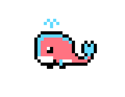 [e3be5b] Pixel Whale