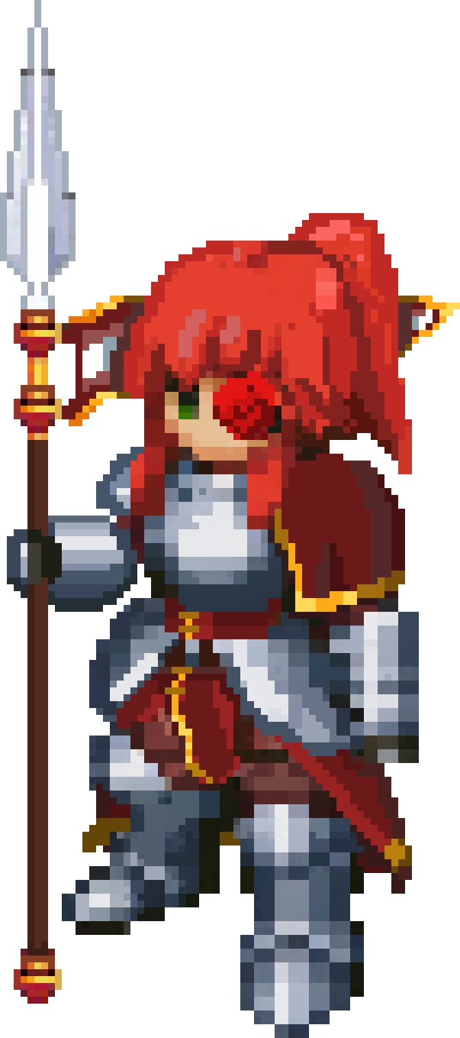 [38a16e] Alexandrine Sprite - Combat Left