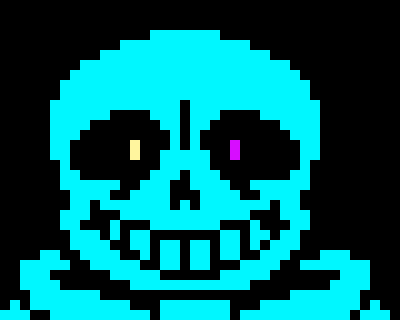[df4002] {Stares at the TV} -Bonely!Sans