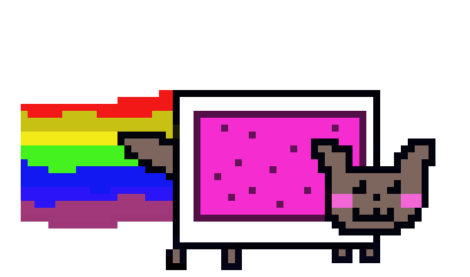 [9664c4] pop tart cat