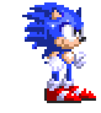 [f5395b] sonic before he was modern