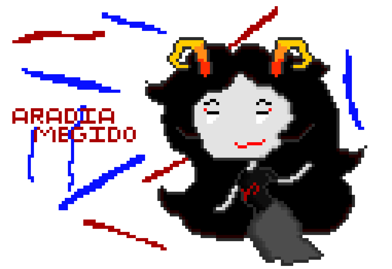 [9664c4] Aradia Megido from Homestuck