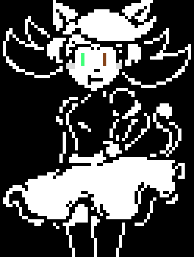 [95be89] - . . . - Really?... A Drill?... At least the kiddo, did a little more and actually popped my head off... [[Yet, it`s not actually Mad Mew Mew... It`s Terrie...]]