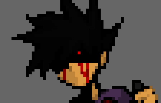 [fab168] Palette for Ulyseus/Wrathful Ulyseus' FNF Idle Sprite (Bloody Knife ver.) (ft. Blue (Blue Tears) from FNF Pokepasta Perdition)