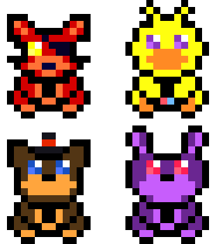 [b6af14] FNAF 1 pixel art