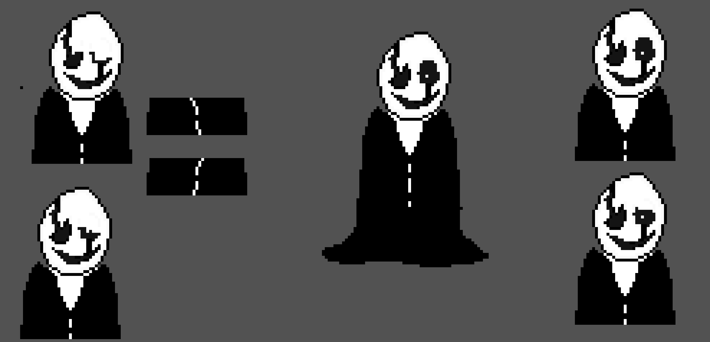 [a93312] Gaster and animation parts!- Mix