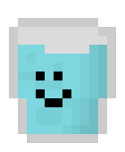 [255da1] Glass o' water.