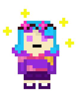 [a43e3f] Sora Hana Pixel sprite
