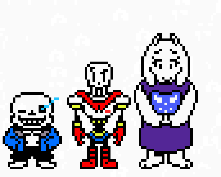 [6d491f] undertale pixel art 