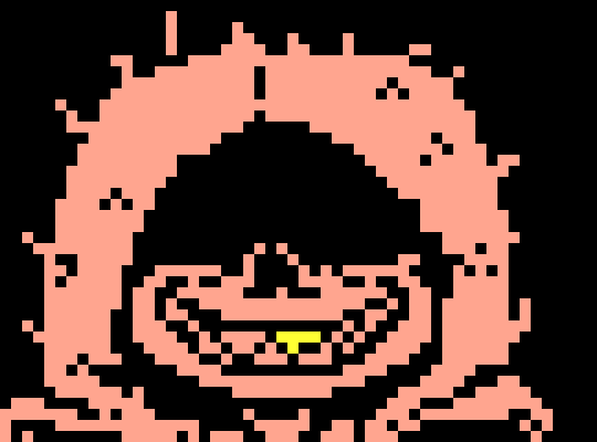 [a23199] *A large big sharp bone would go there dst chest if she where to dodge this papyrus would be holding her so she can move nor can she attack papyrus and she would get hit by the sharp bone there her chest