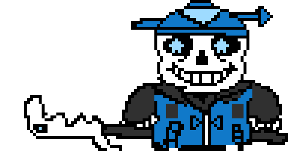 [024d87] Who wants this sprite - Fresh!Ink sans