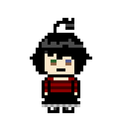 [2663da] danganronpa pixel sprite base