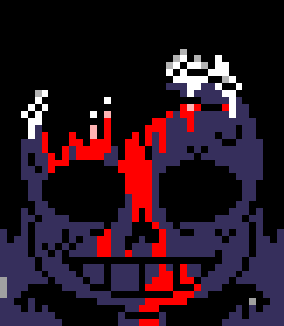 [7ce906] Nope. *(Demented disappears.) -HorrorTale Sans