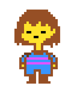 [7456f1] Frisk: Hi I'm a murderer. I'm lv 20