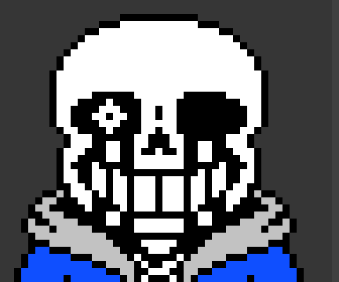 [53a360] * blocks the gaster blaster with an bone then stabs the ground to stop going to the sharp bone *