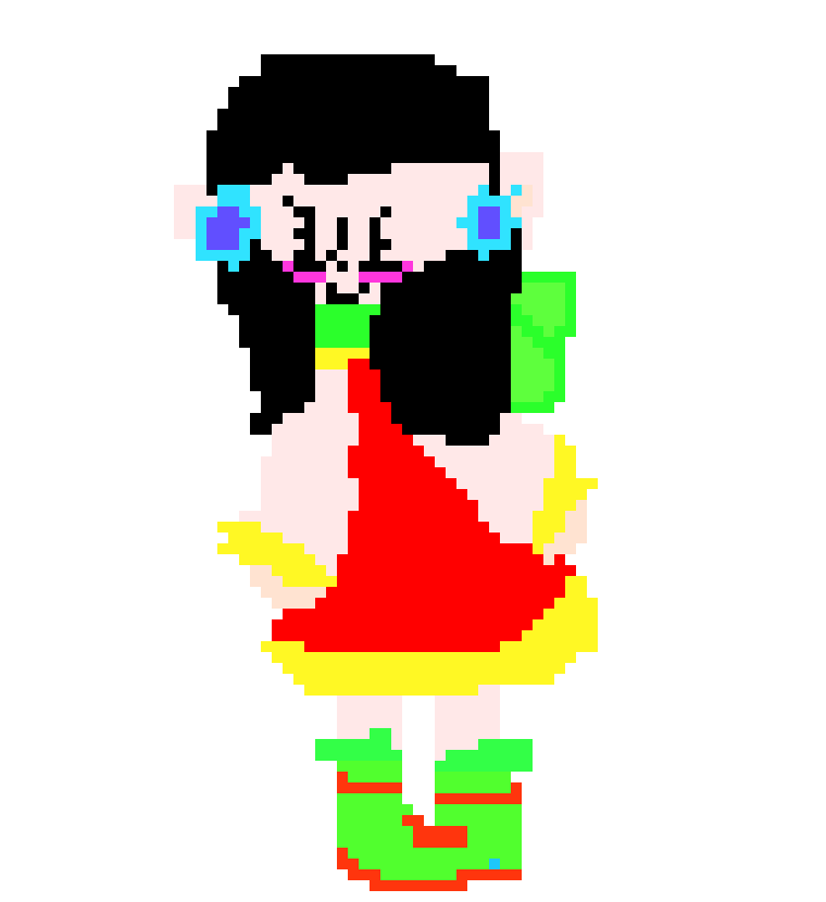 [904ba9] grillbys is out for lunch so gusse is just me and u snaps her fingers suryrup appers here u go driks her