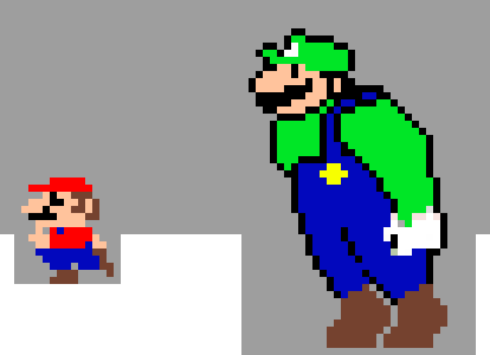 [854029] The Virgin Mario and the Chad Luigi{Michael}
