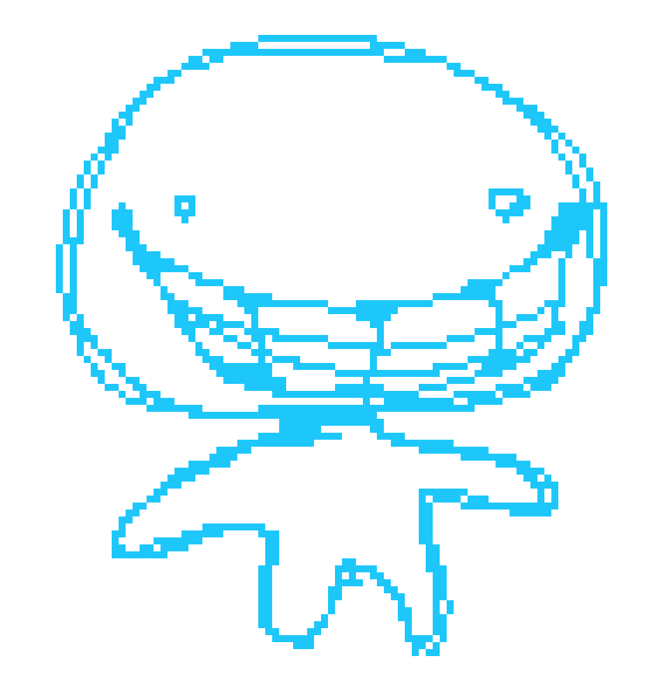 [67a5a1] The Blue Smiling Creature