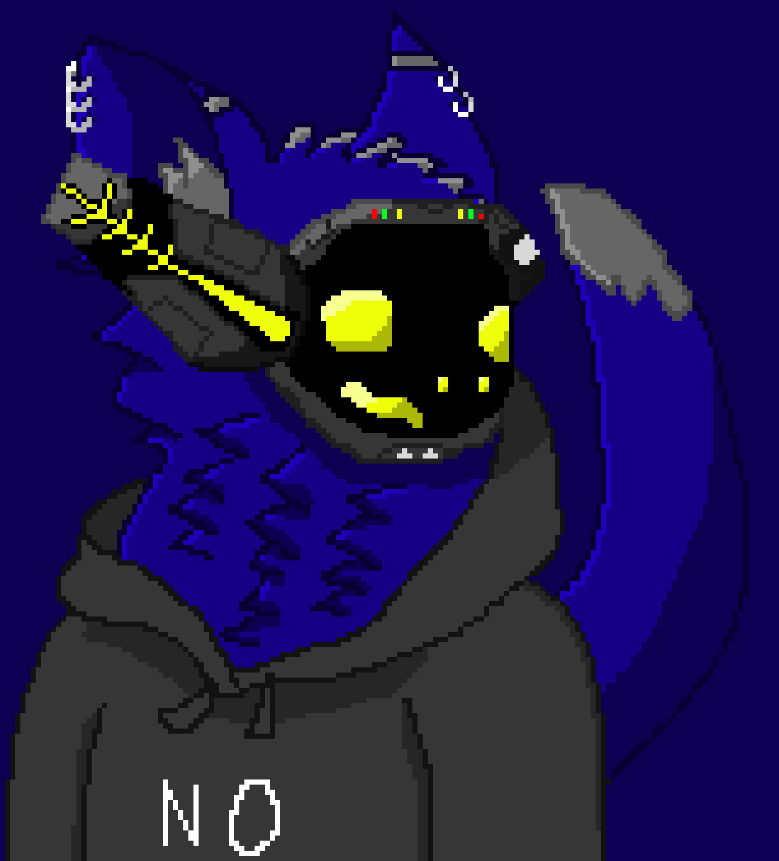 [5b62b0] *follows it to it's destination* Um...are you okay? -John