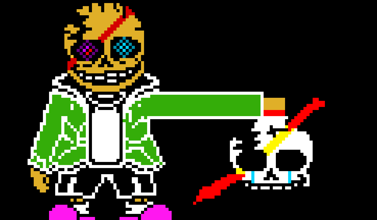 [d082ec] *starts killing everyone in hell after killing caftar and (i mean everybody in hell disappears in hell for good) becomes ruler of hell.