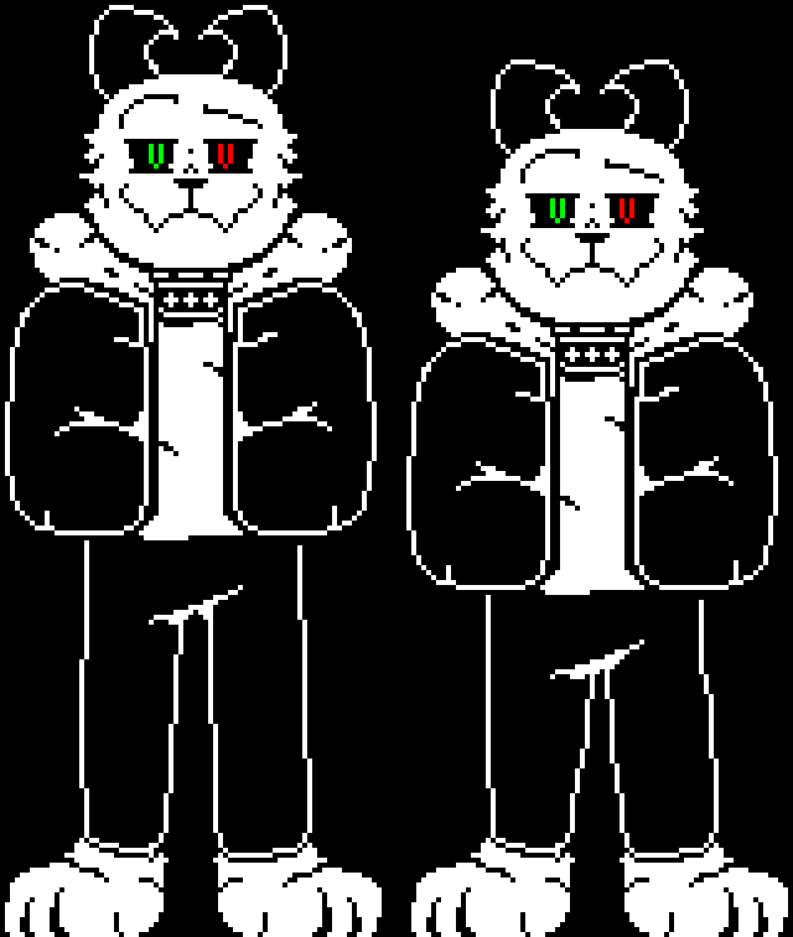 [95be89] "Terrie - ArraTale | In terms of height... I made two different versions... Well... Kinda "different"... -Terrie