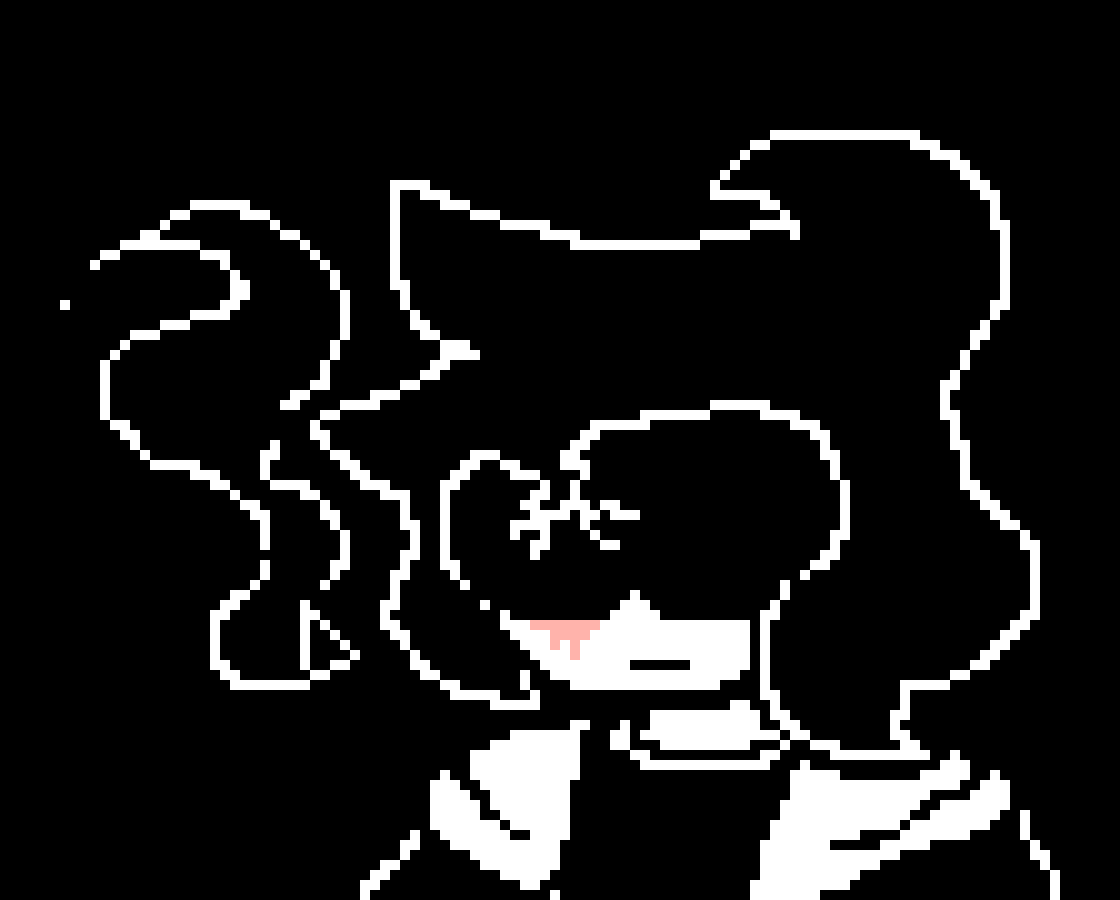 [e8dd50]  [ His smile would go away as he passes out. ]