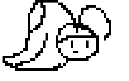 [f7c573] i wanted to make them person with a fox like mask on, i also wanted to make it seem like their arms are hidden