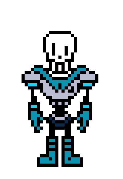 [9664c4] Papyrus Dressed as Underswap Sans