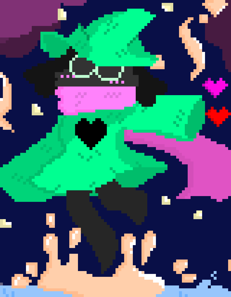 [49016e] I'm Ralsei, the Prince of Darkness!-Ralsei/Rei