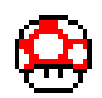 [9664c4] Red mushroom