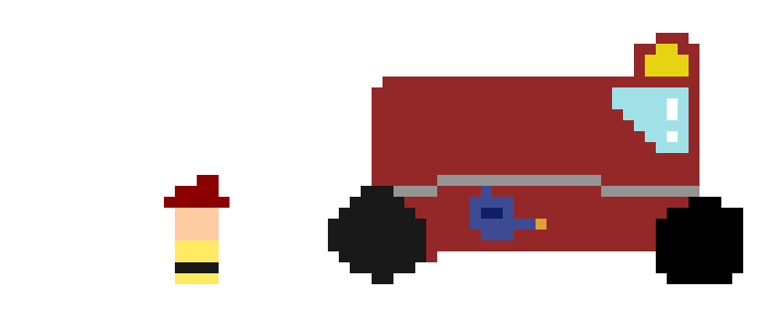 [e5d019] FireTruck art