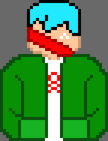 [ad3579] Monster me is Always happy. Because he sees people everyday! - blerp