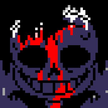 [7ce906] *(He'd return, covered in more dust.) -HorrorTale Sans