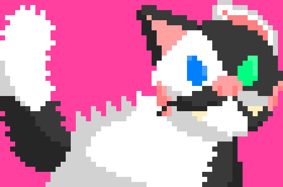 [d0027a] *she would hiss at the other sonic as an warning to stay back* -Oreo