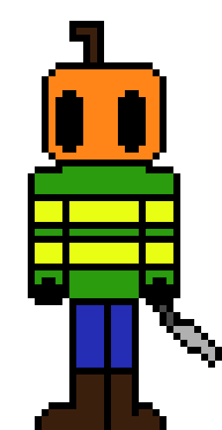 [00fef4] hey pal in the striped shirt, if you wanna kill anyone else you'll have to get past me.