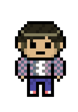 [c2a4da] danganronpa pixel sprite base