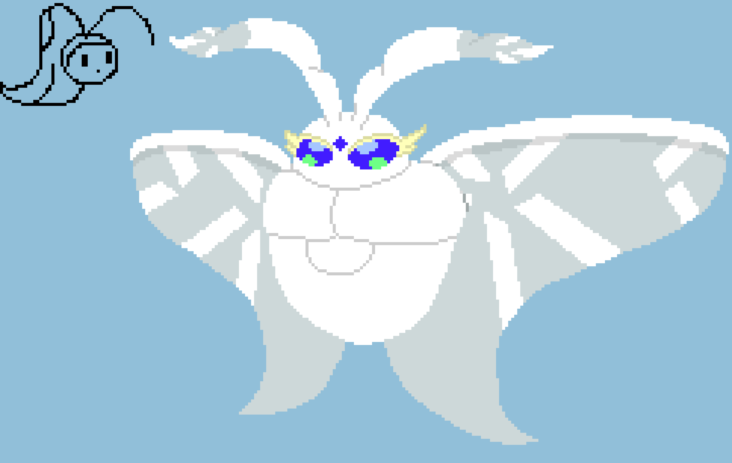 [f7c573] Frosmoth (still unsure of its special name sooo... here.. so far,) -Mawile