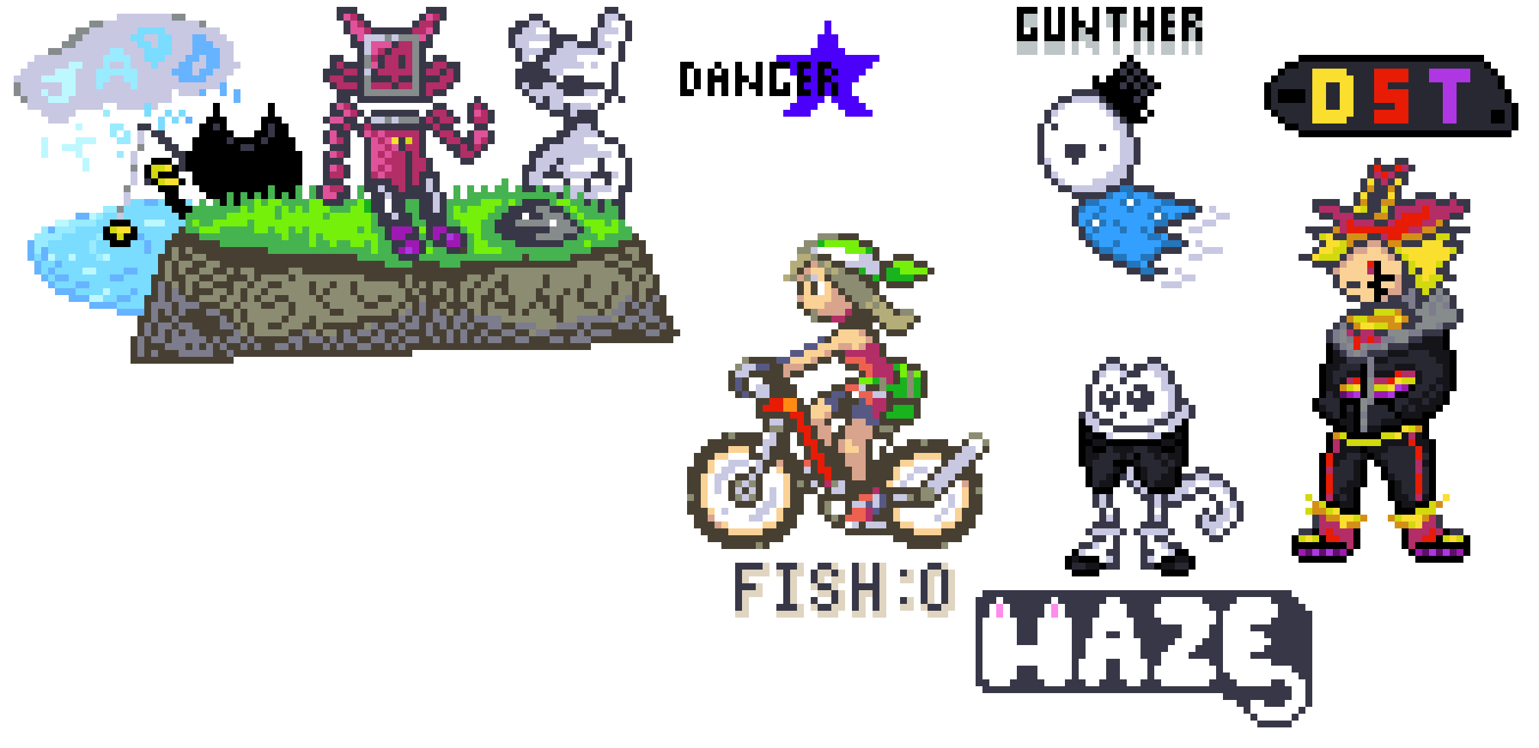 [8aa4ac] Gtg Pain where do you want to be? (On the sprite) | Fish :O