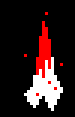 [fdea83] *million bones fly through the area and go through multiverse's chest knocking him to 1 hp