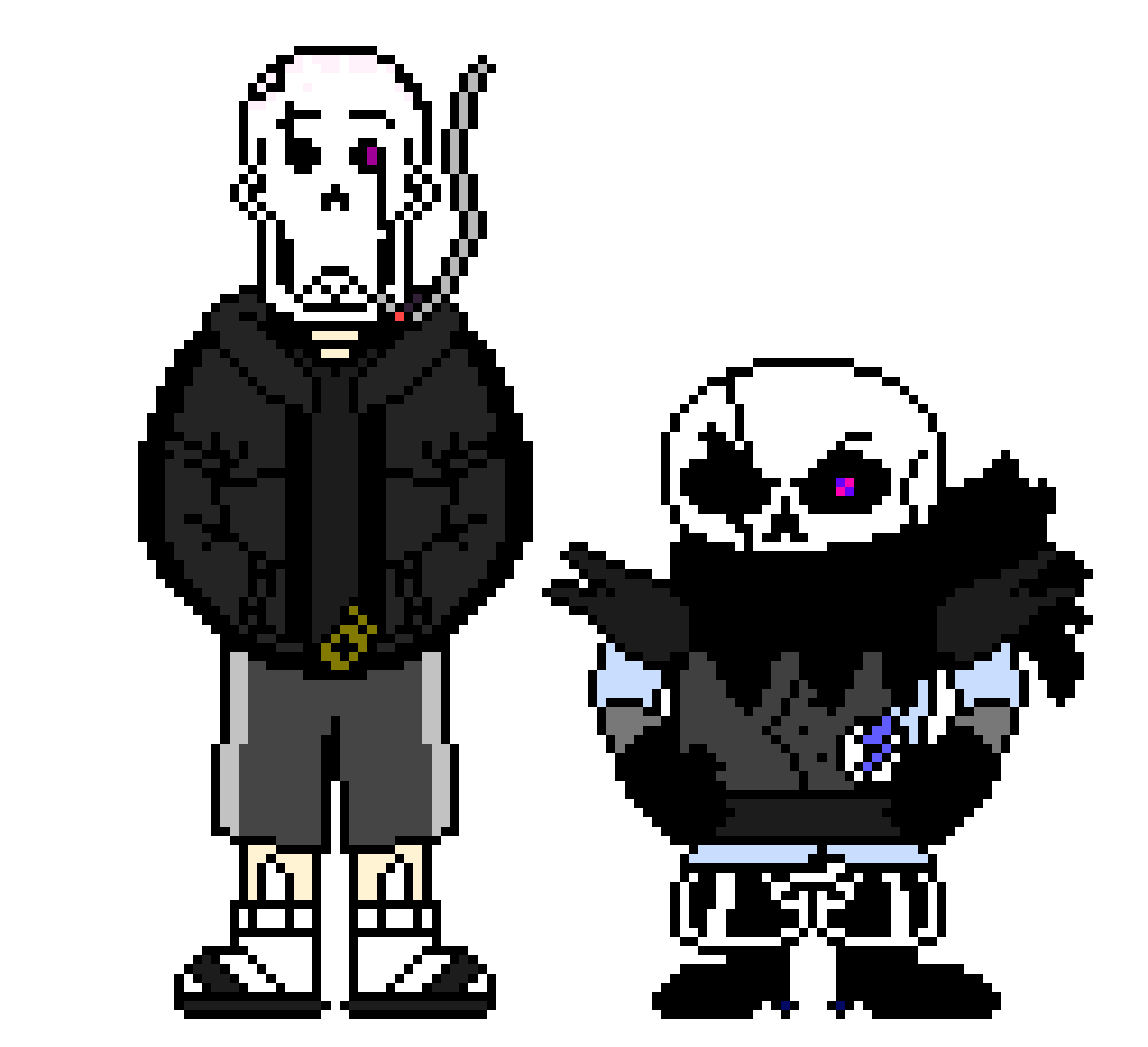 [9664c4] Swapfelled changes sans and papyrus sprites