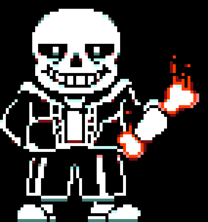 [6a27ef] i came here looking for a fight?- Determined sans