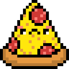 [9664c4] cute upside down pizza