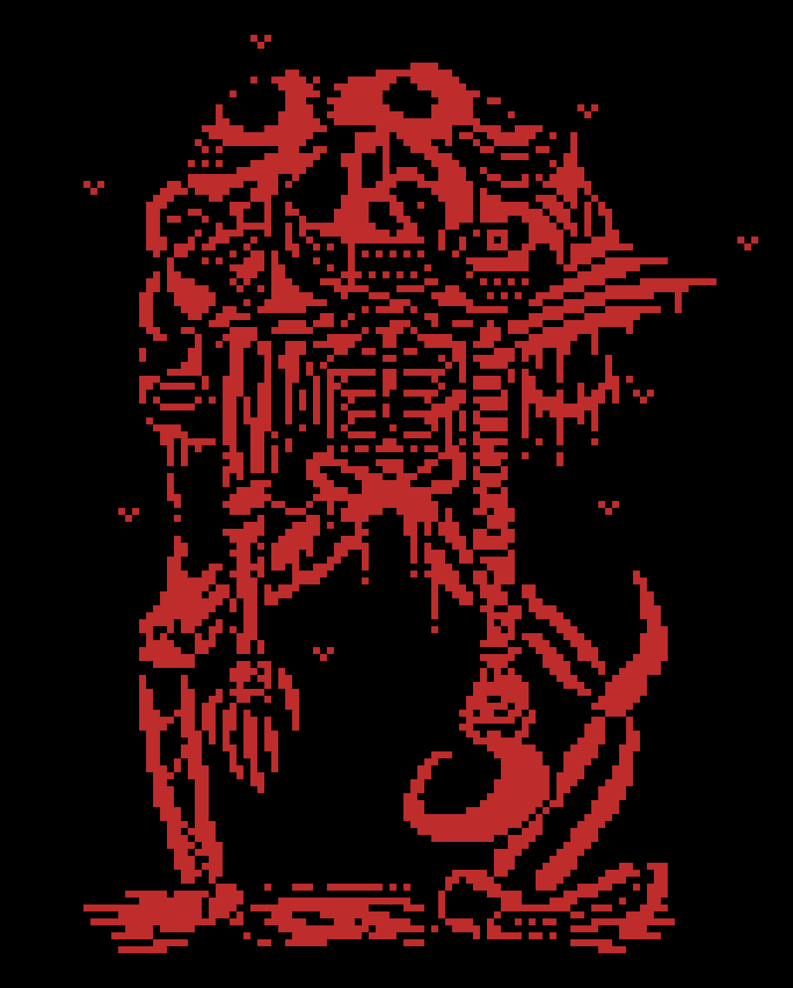 [e25ae6] The horrid aroma of rotting flesh fills the air...      -Goopi