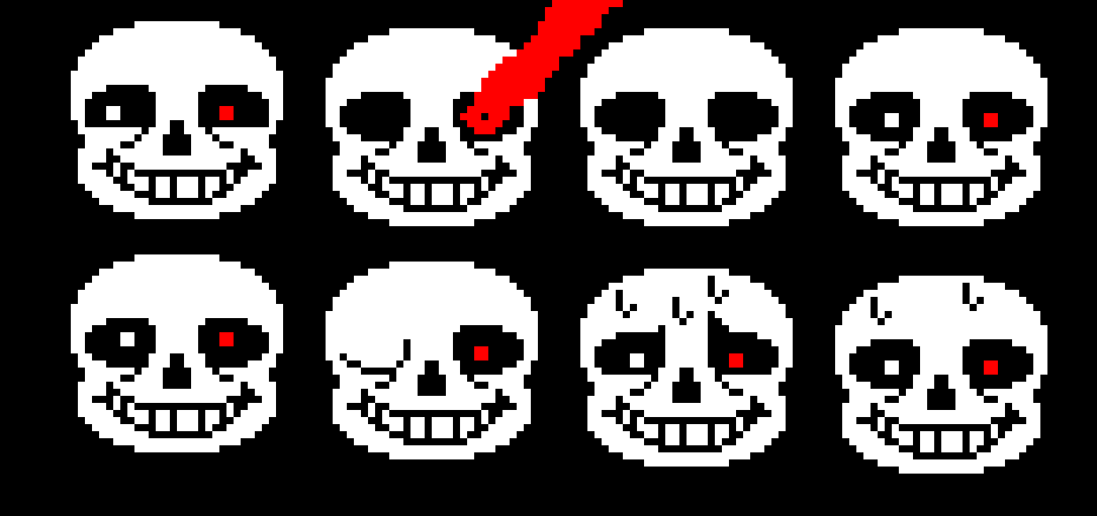 [9664c4] Sans facial expressions part 1