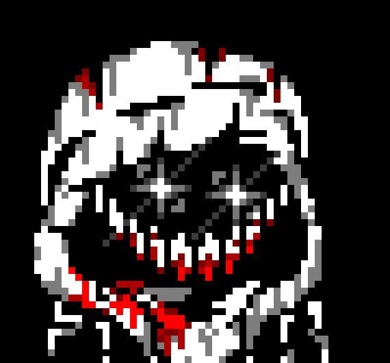 [57dac4] *he eats the bones blocks the knifes and dodges a few of the blasters but gets hit by a couple* really? you are aware you are going against a hate monster right?